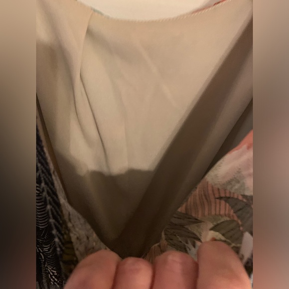 Fraiche by J Shreya Tropical Print Dress, Large, Great Condition Like New - Picture 10 of 13